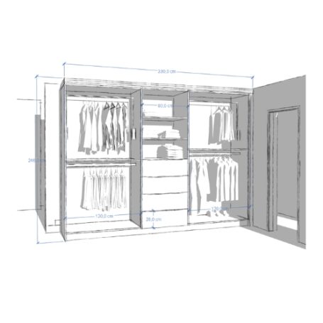 Esquisse Modélisation 3d dressing