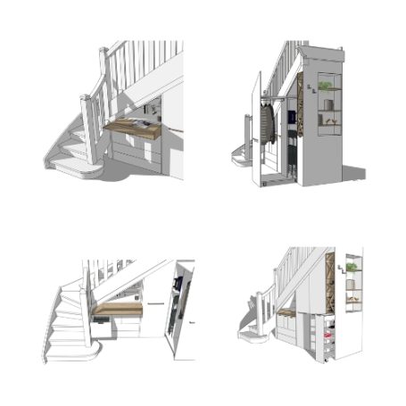 Agencement sur mesure - modélisation 3d